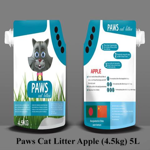 Paws Cat Litter Apple (4.5kg) 5L