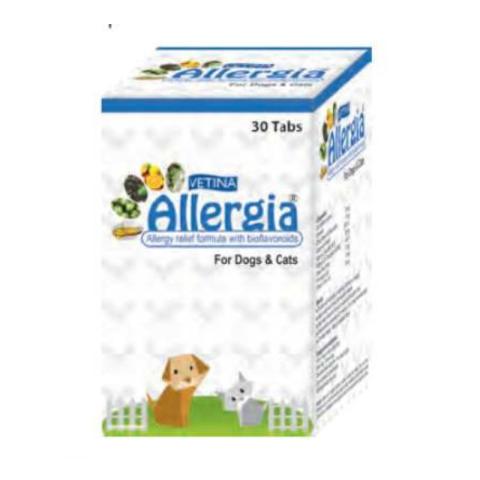 Vetina Allergia 30tabs for dogs & cats
