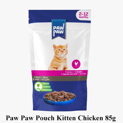 Paw Paw Pouch Kitten Chicken 85g