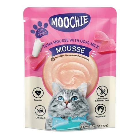 Moochie Tuna Mousse With Goat Milk ( 1 Month + )  70g