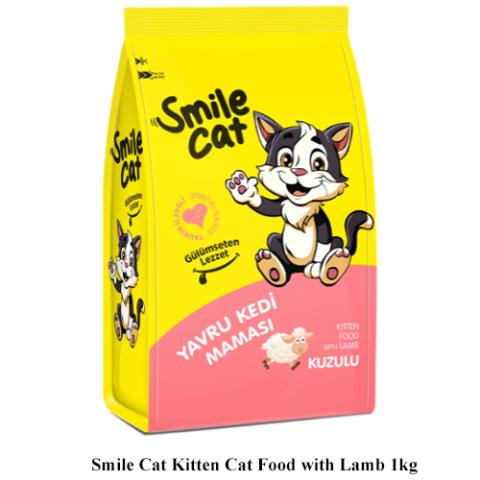 Smile Cat Kitten Cat Food with Lamb 1kg
