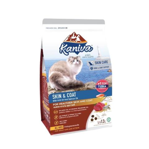 Kaniva Cat Food Skin & Coat Formula For cats of all ages or breeds 1.3 kg