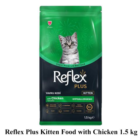 Reflex Plus Kitten Food with Chicken 1.5 kg