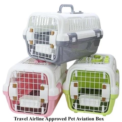Travel Airline Approved Pet Aviation Box L 49x32x30cm