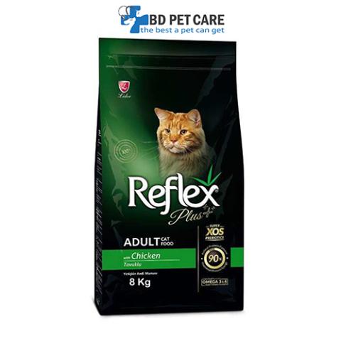 Reflex Plus Adult Cat Food with Chicken 8kg