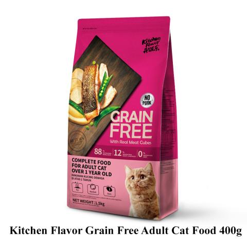 Kitchen Flavor Grain Free Adult Cat Food 400g