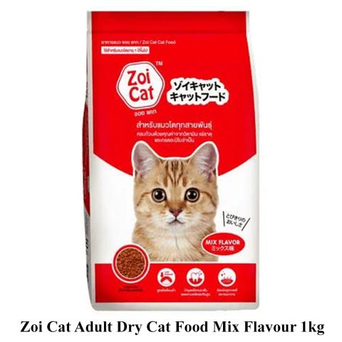 Zoi Cat Adult Dry Cat Food Mix Flavour 1kg