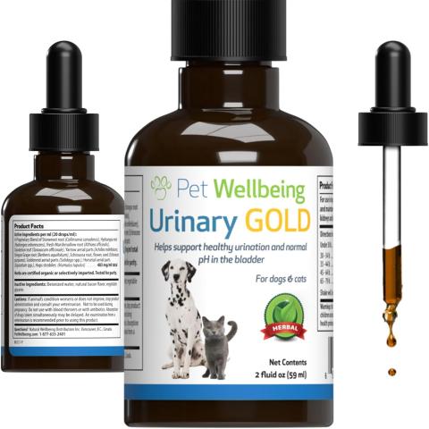 Pet Wellbeing Urinary Gold
