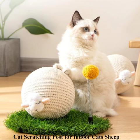 Cat Scratching Post for Indoor Cats Sheep