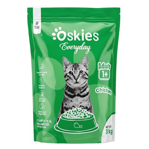 Oskies Adult Chicken 3Kg
