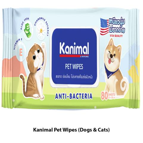 Kanimal Pet Wipes (Dogs & Cats)
