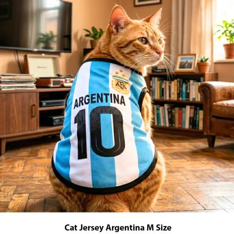 Cat Jersey Argentina M Size